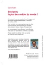 Enseigner, le plus beau métier du monde ? 