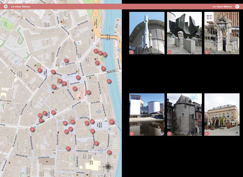 Parcours dans Namur