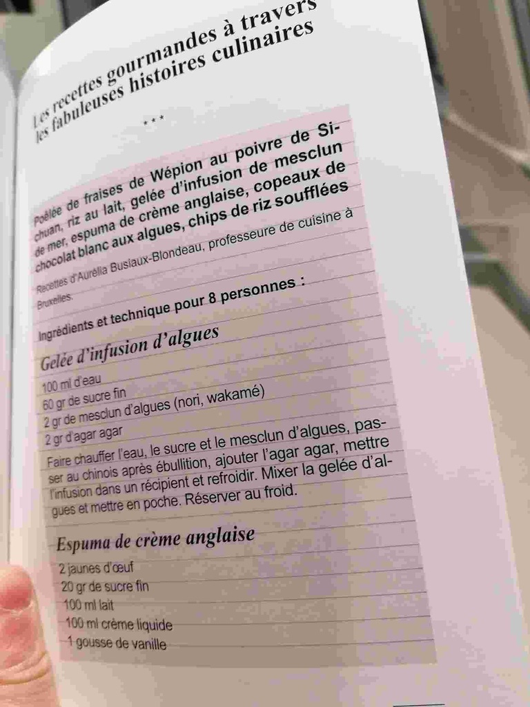 Les fabuleuses histoires culinaires