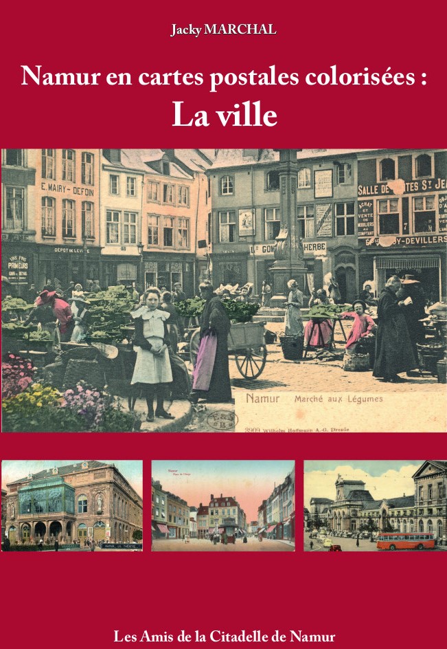 [namcarvil01] Namur en cartes postales colorisées : la ville