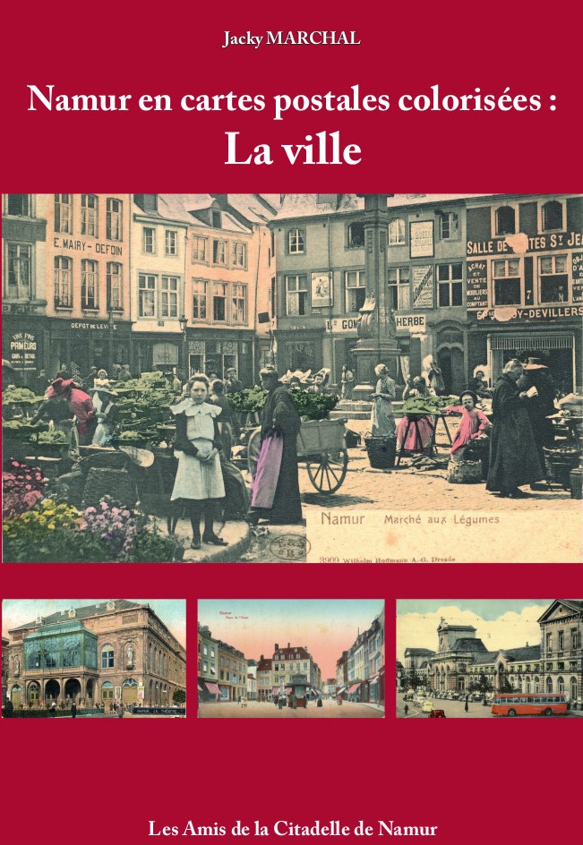 Namur en cartes postales colorisées : la ville