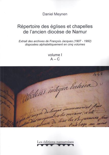 Répertoire des églises et chapelles, Vol. 1